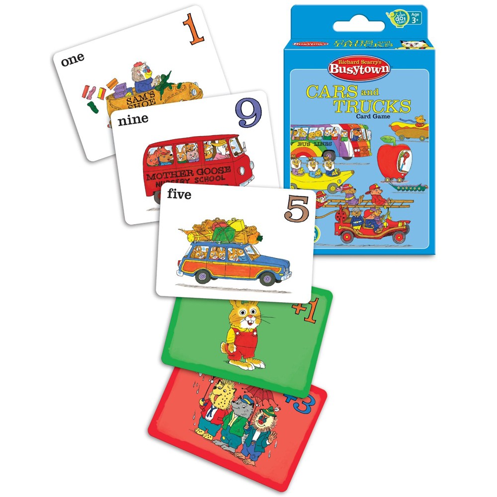 Richard Scarry's Busytown Cars and Trucks Card Game