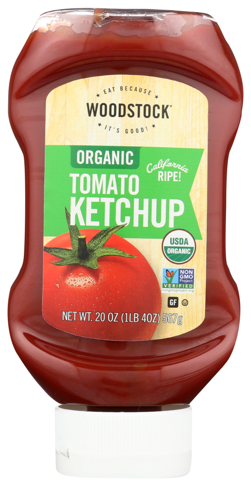 Woodstock Upside Down Tomato Ketchup (12x20 Oz)