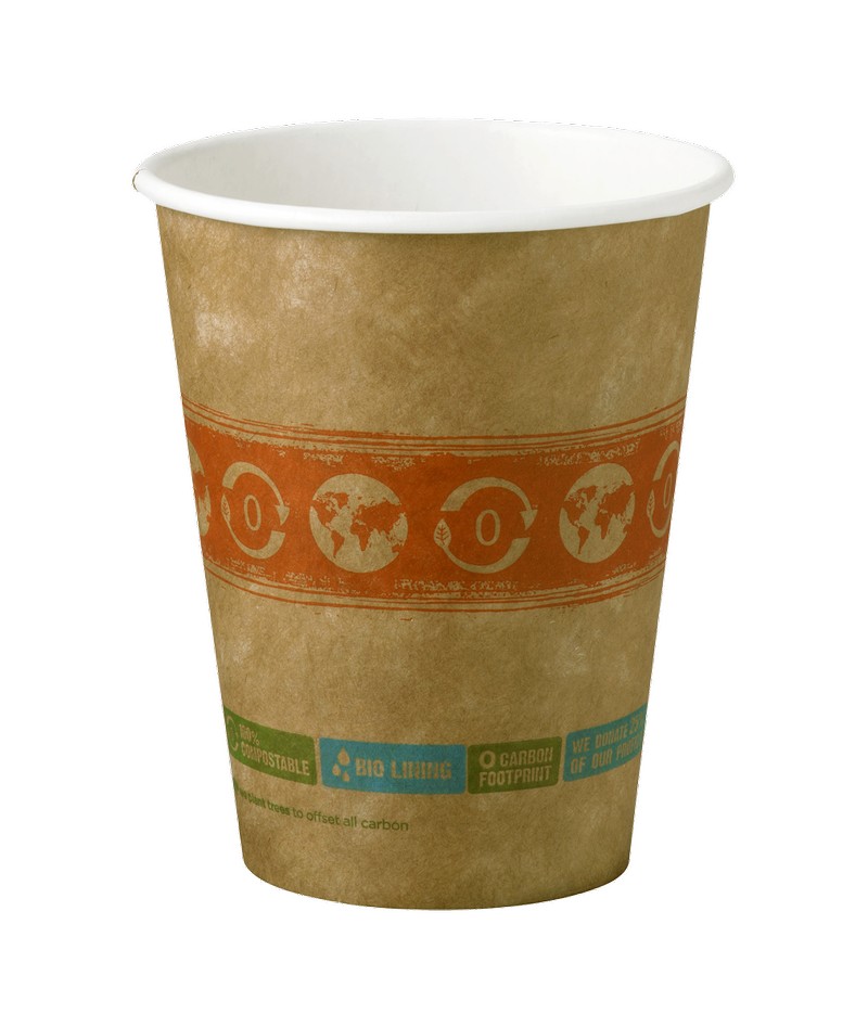 World Centric Paper Cups, Hot, 12 Oz (12x20 CT)