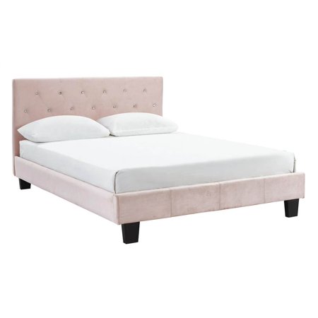 Jazelle 60" Platform Bed Blush Pink