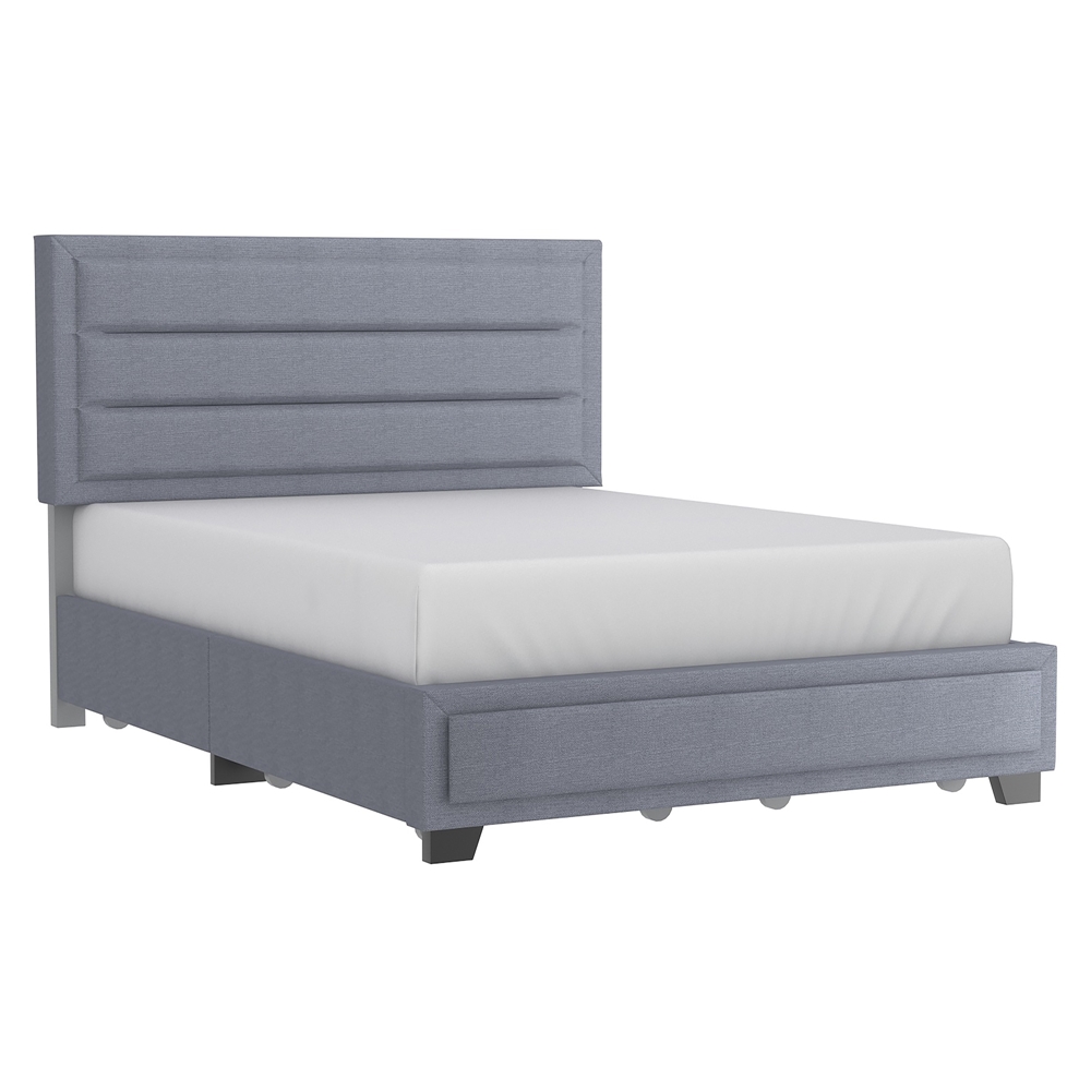 Russell 78'' Bed Grey