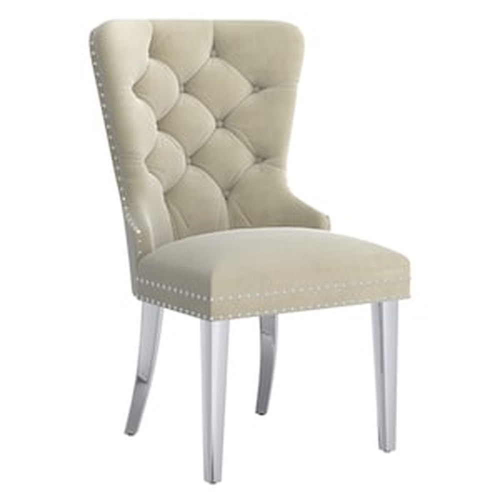 Hollis-Side Chair-Ivory Per 2Pk