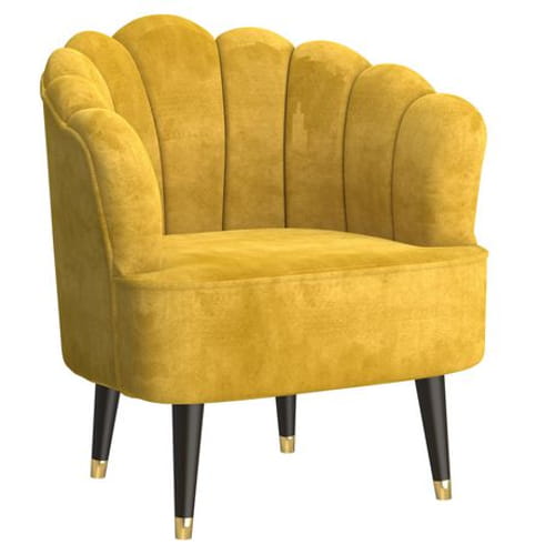 Ezra-Accent Chair-Mustard