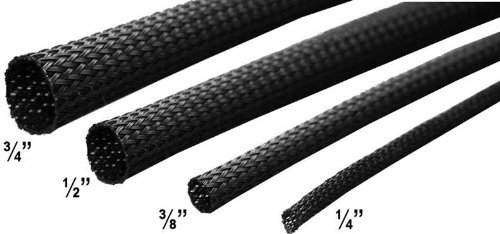 Xscorpion Expandable Braided Sleeving 1/2" 100Ft