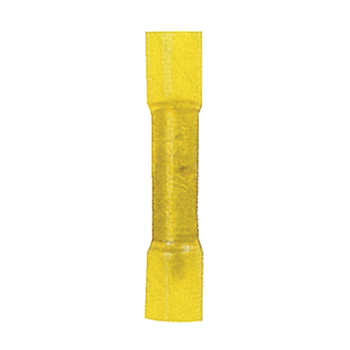 Heat Shrink Butt Connectors 10/12Ga;50/Bag;Yellow
