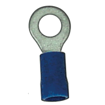 Ring Terminals #10 14-16 Ga. 100 Pcs; Blue; Xscorpion