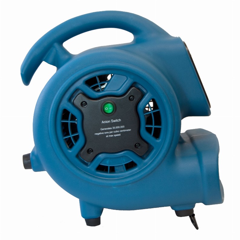 XPOWER P-260NT Freshen Aire 1/5 HP 800 CFM 4 Speed Scented Mini Mighty Air Mover, Utility Fan, Dryer, Blower with Ionizer and Ti