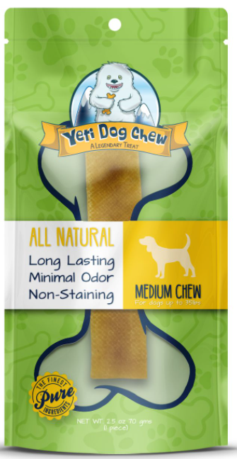 Yeti Dog Chew Medium Yellow