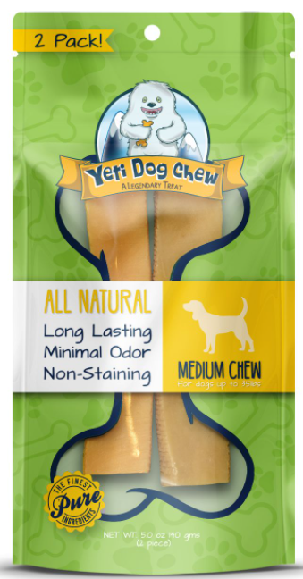 Yeti Dog Chew Medium Yellow