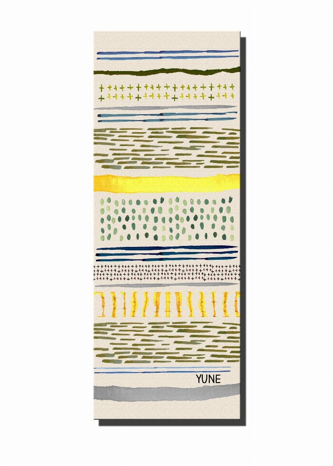 The Yune Yoga Mat - 24"x72"x1/4"The Reed