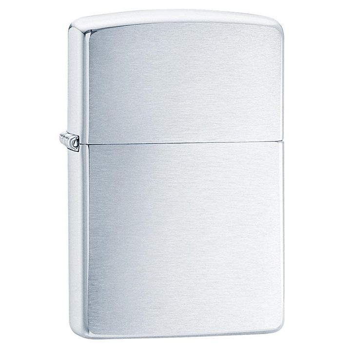 Zippo Windproof Lighter Armor Case (1.5 times thicker) Brushed Chrome