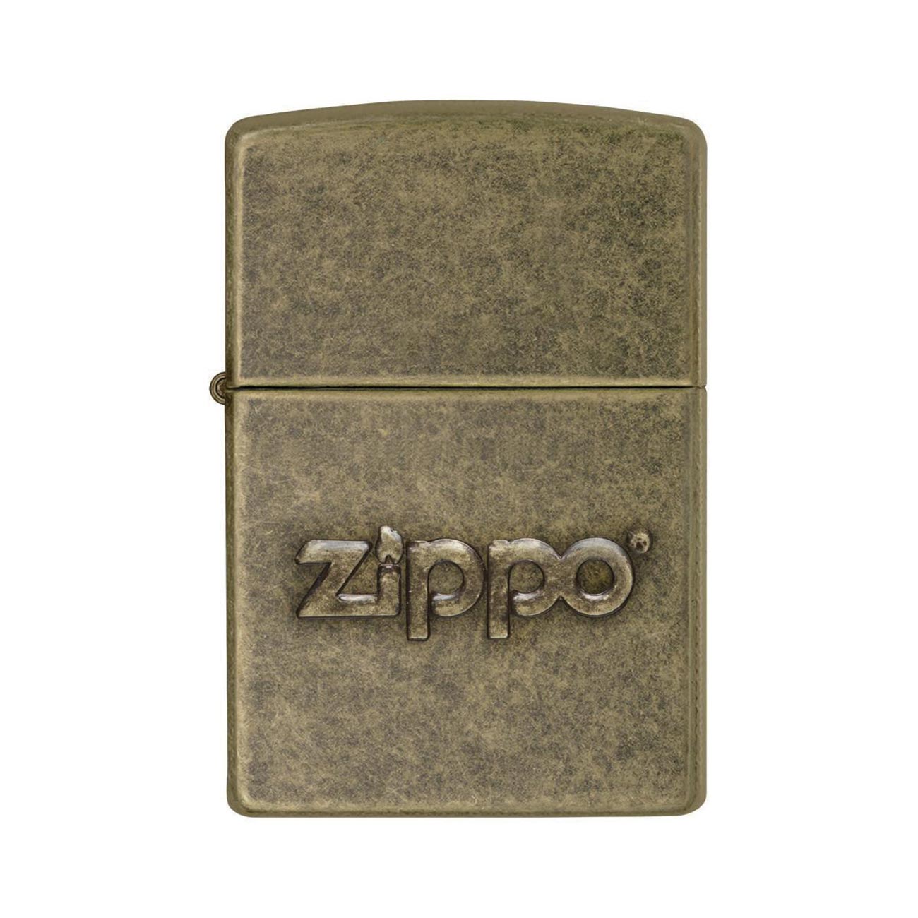 Zippo Windproof Lighter Zippo Logo Antique Stamp Antique Brass Finish