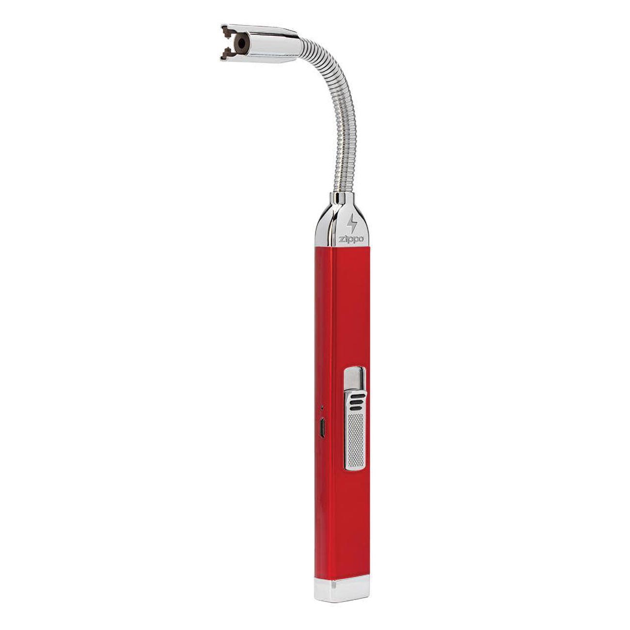 Zippo Rechargeable Flexible Neck Candle Lighter (Candy Apple Red)