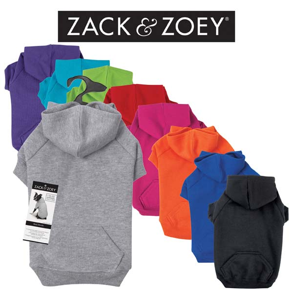 Zack & Zoey Basic Hoodie - Xsmall Gray