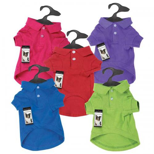 Zack & Zoey Polo Shirt - Large Pink