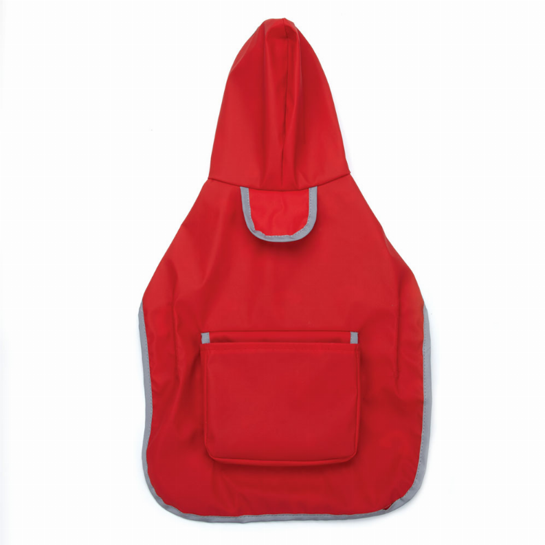 Zack & Zoey Reversible Pocket Raincoat Medium Red