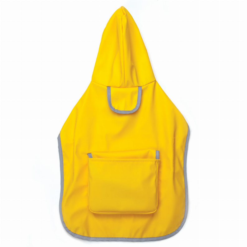 Zack & Zoey Reversible Pocket Raincoat Small Yellow