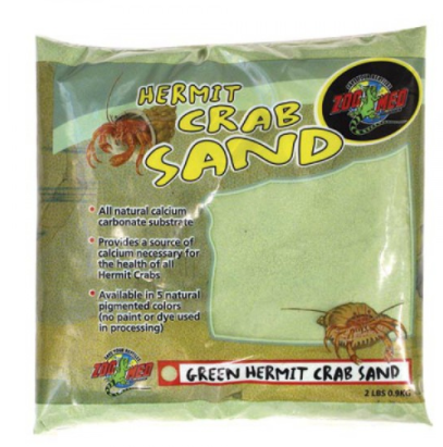 Zoo Med Hermit Crab Sand - Green - 2 lb