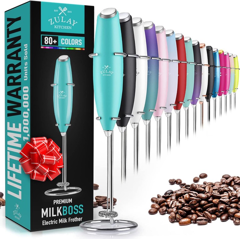 Milk Boss Milk Frother With Stand TL