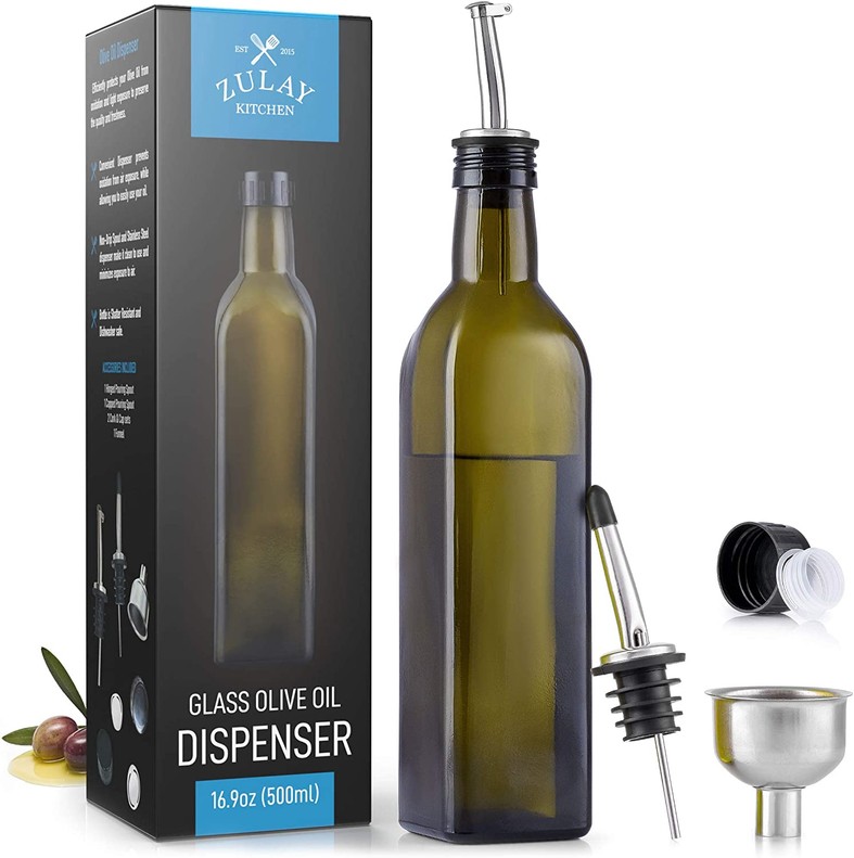 Olive Oil Dispenser Bottle with Accessories SPT