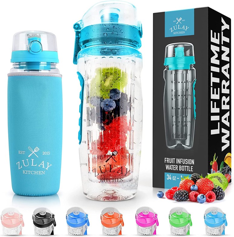 Portable Water Bottle with Fruit Infuser BL