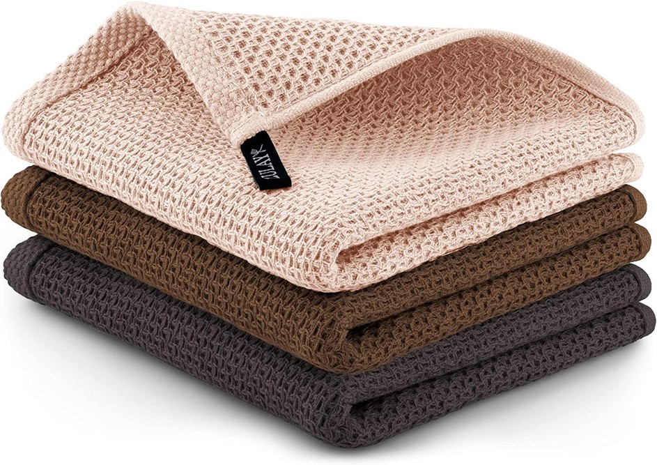 Waffle Weave Kitchen Towels DGBB