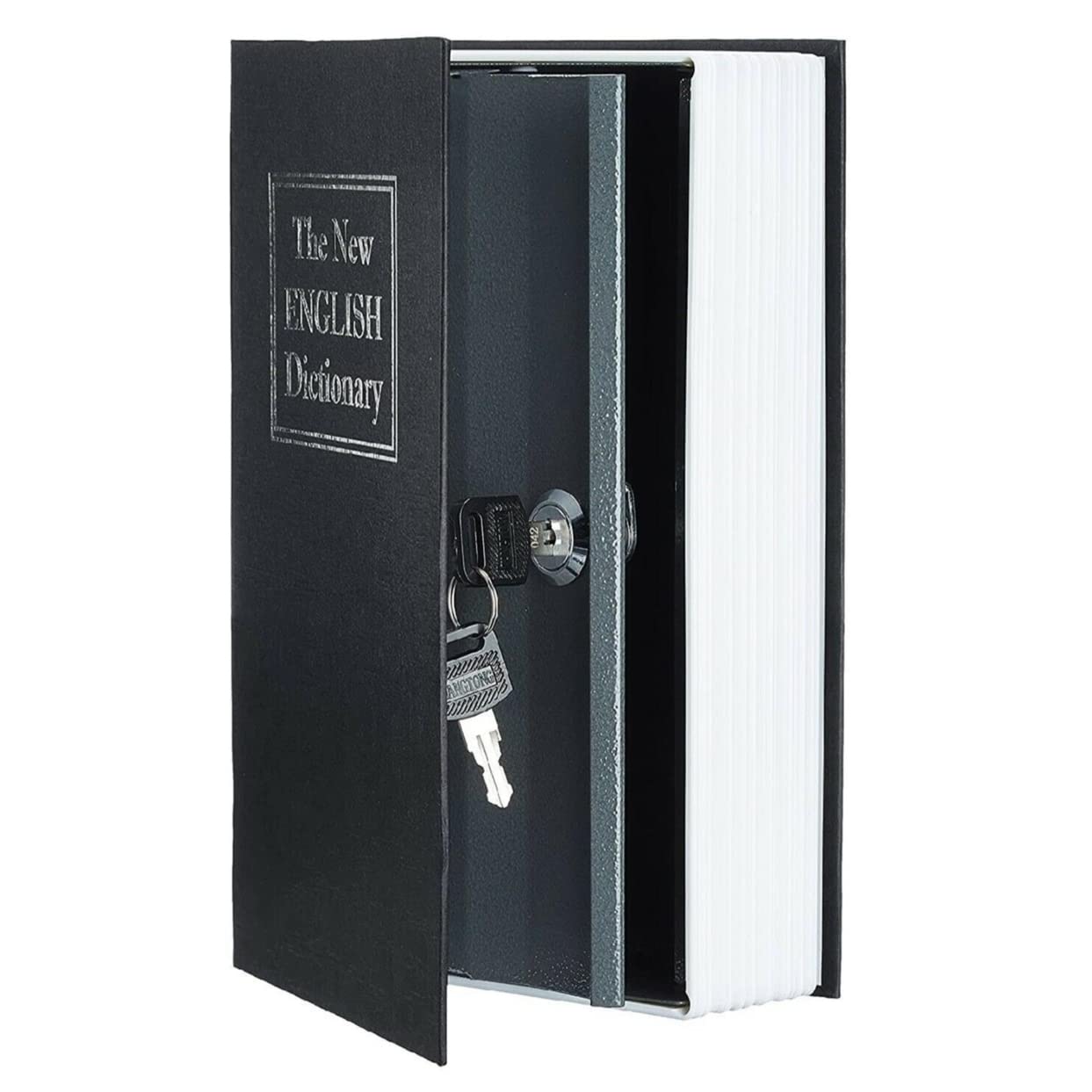 Key Locking Book Safe
