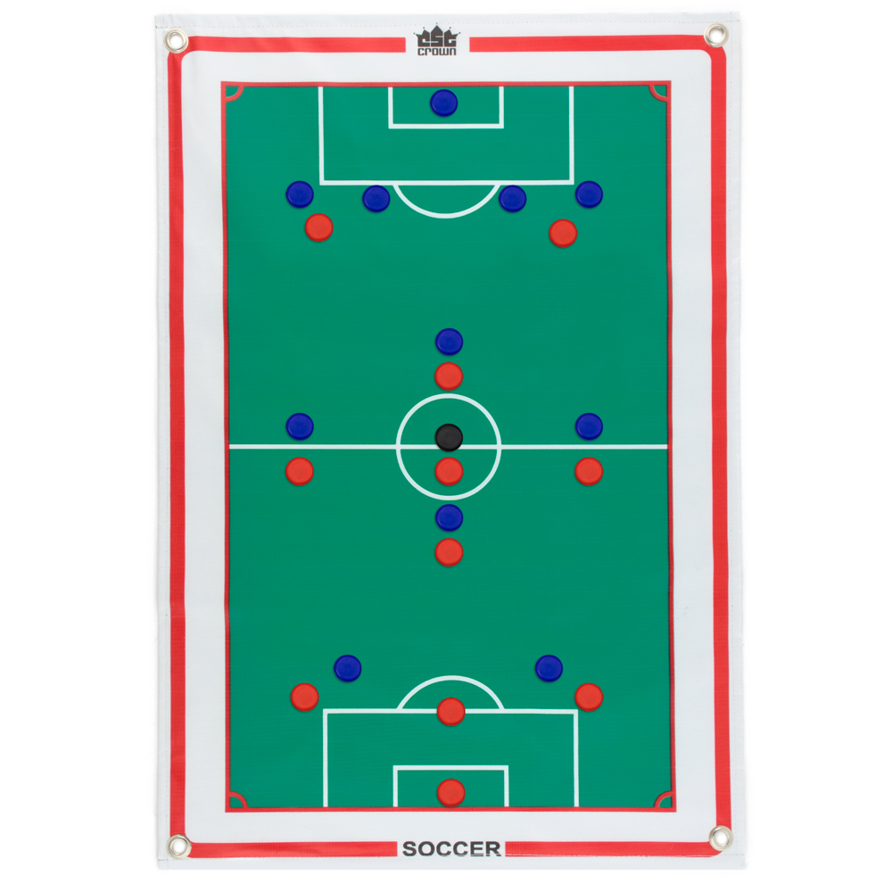 Magnetic Roll-up Clipboard, Soccer