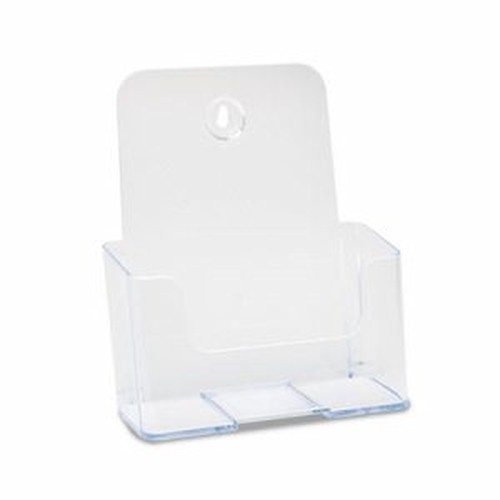 Deflecto Single Compartment DocuHolder - 1 Compartment(s) - 7.8" Height x 6.5" Width x 3.8" Depth - Desktop - Booklet Size - Cle