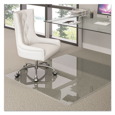 Deflecto Ergonomic Sit-Stand Chair Mat for Multi-surface - Workstation - 53" Length x 45" Width x 0.80" Depth - Rectangle - Foam