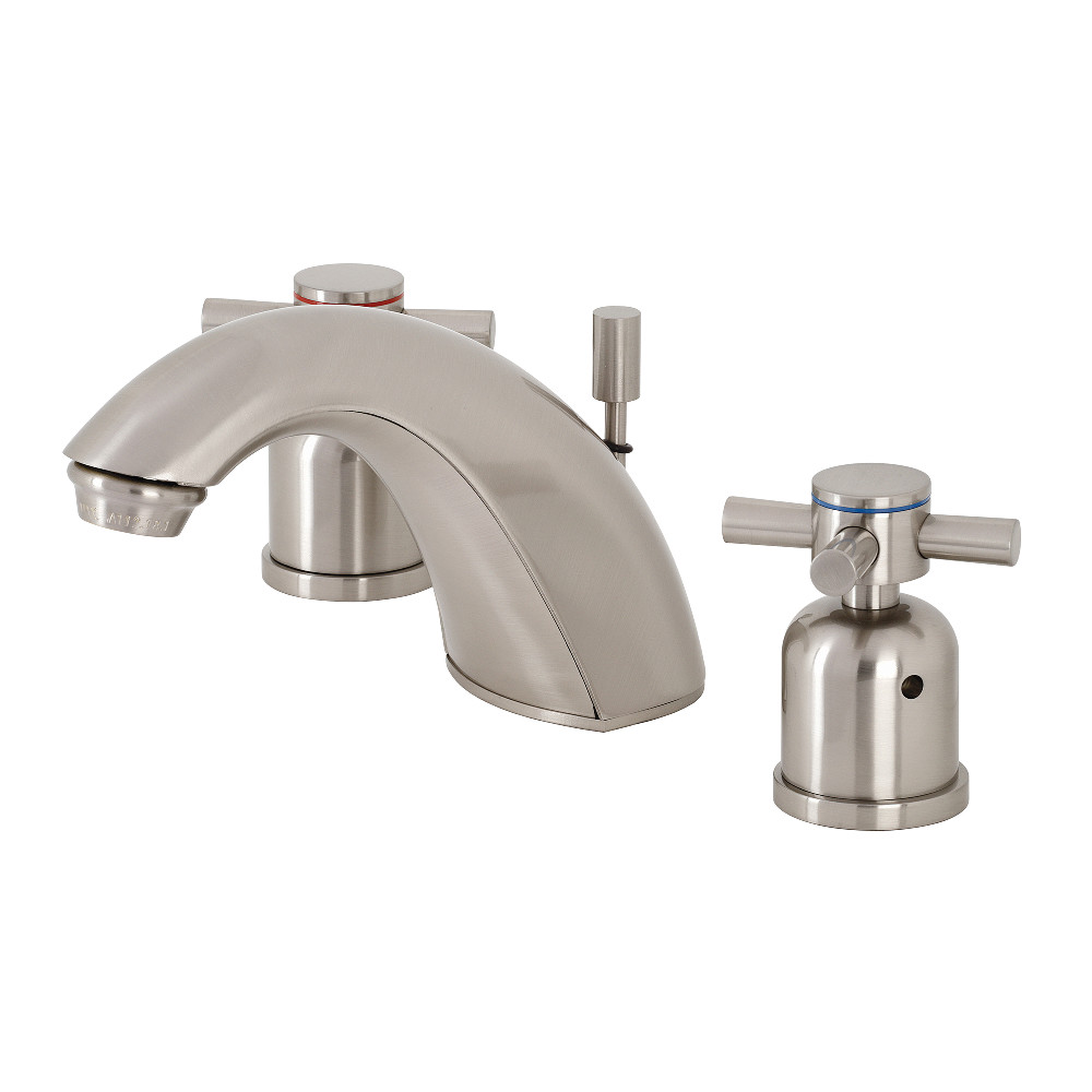 Kingston Brass FB8958DX Mini-Widespread Bathroom Faucet, Brushed Nickel