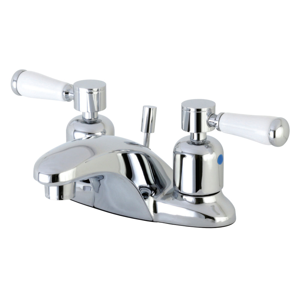 Kingston Brass FB8621DPL 4 in. Centerset Bathroom Faucet, Polished Chrome