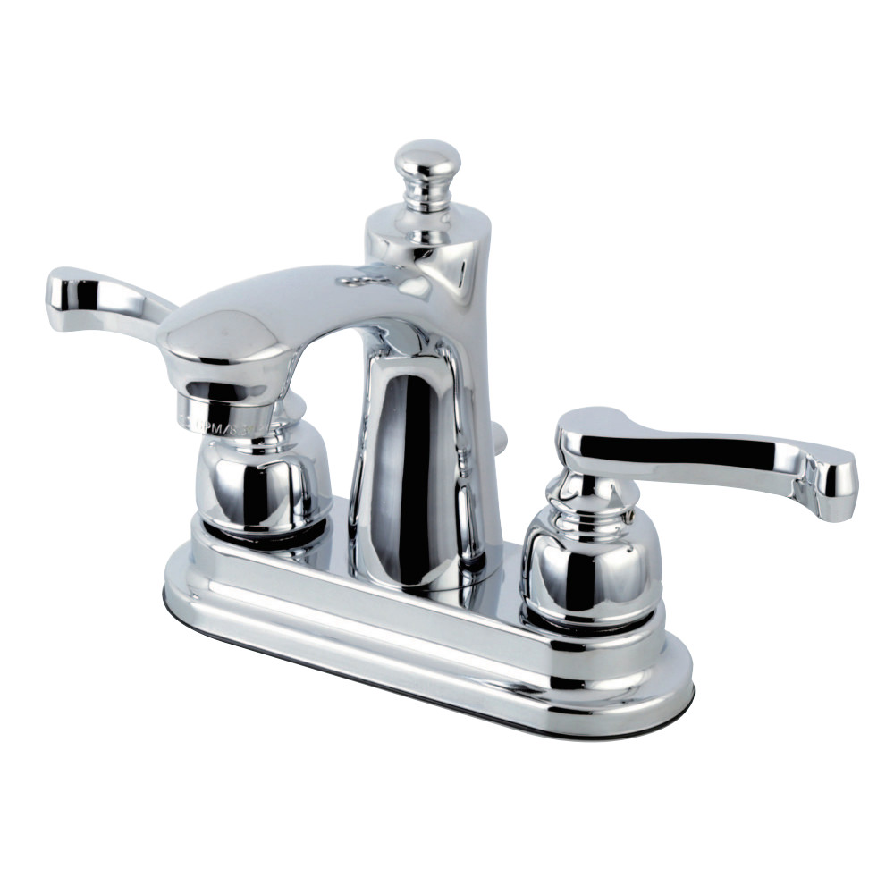 Kingston Brass FB7621FL 4 in. Centerset Bathroom Faucet, Polished Chrome