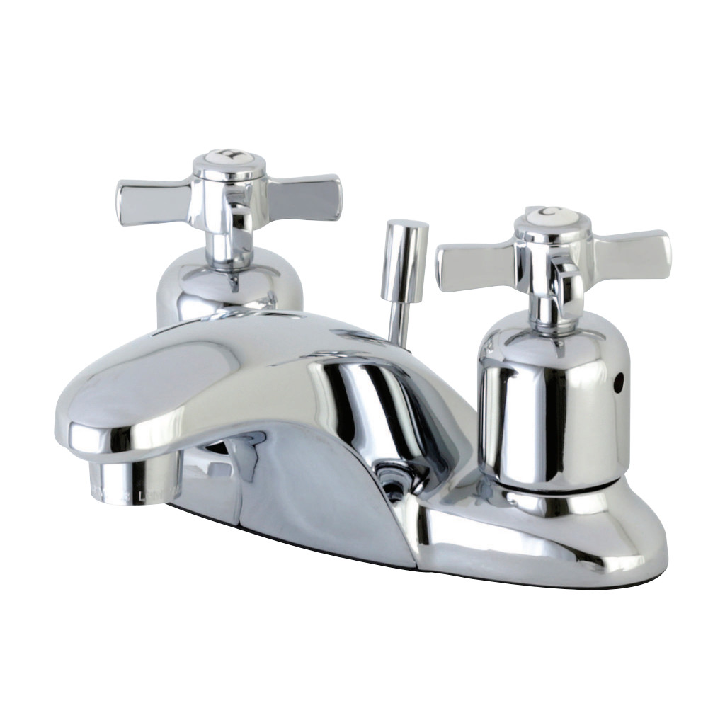 Kingston Brass FB8621ZX 4 in. Centerset Bathroom Faucet, Polished Chrome