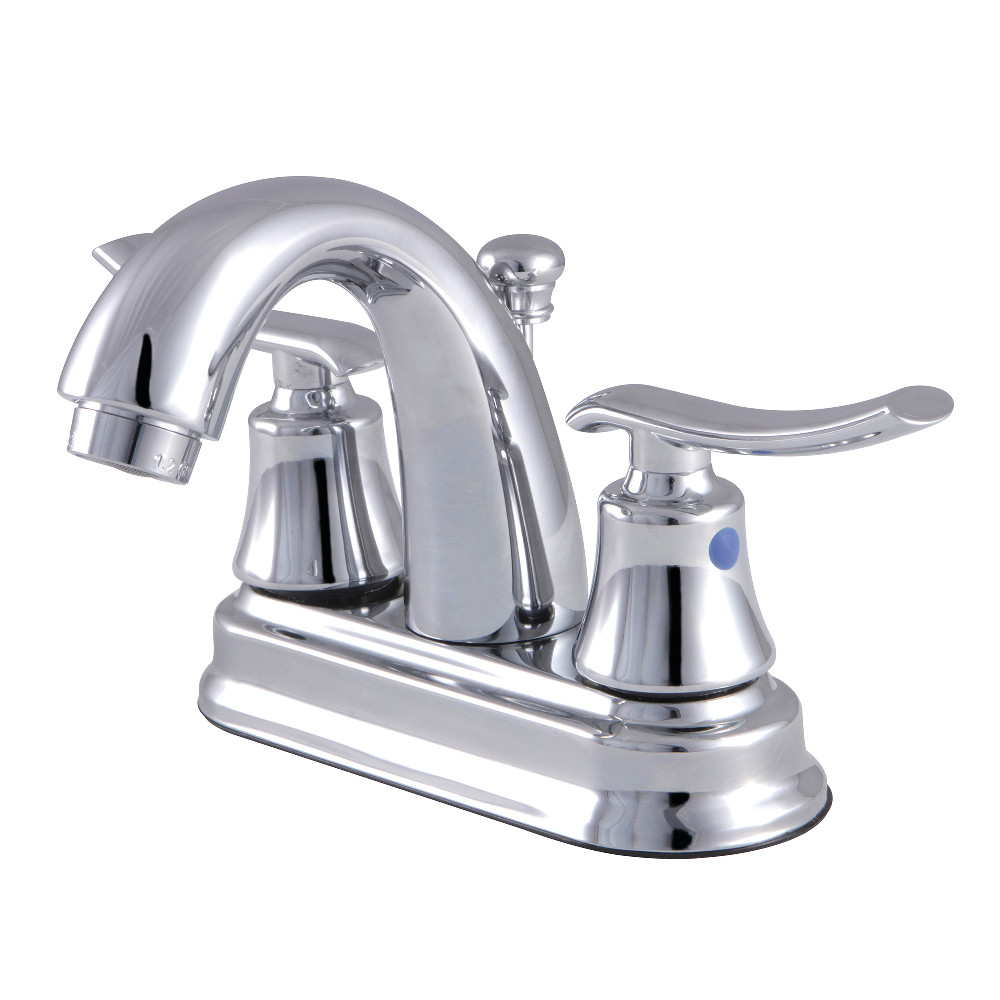 Kingston Brass FB5611JL 4 in. Centerset Bathroom Faucet, Polished Chrome