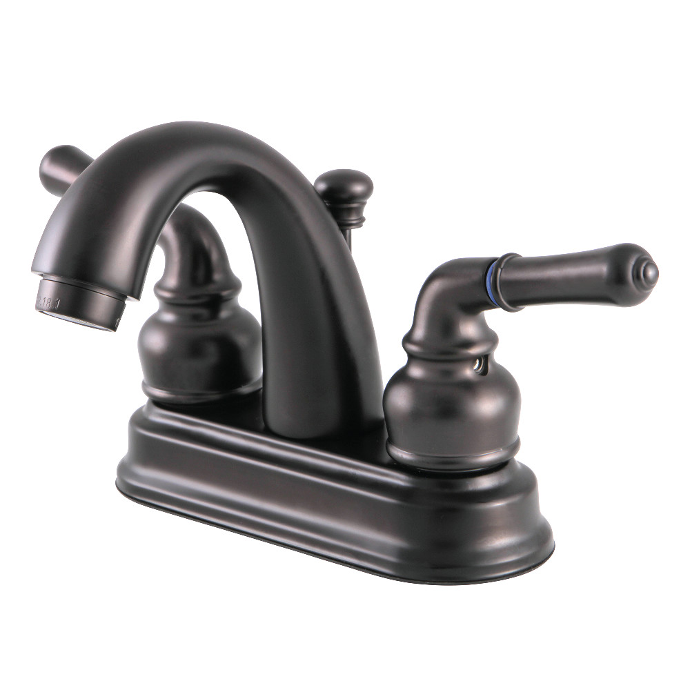 Kingston Brass FB5615NML 4 in. Centerset Bathroom Faucet, Oil Rubbed Bronze