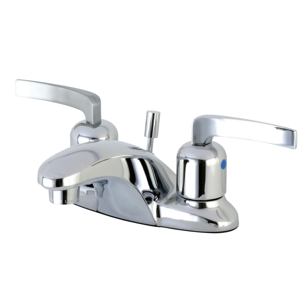 Kingston Brass FB8621EFL 4 in. Centerset Bathroom Faucet, Polished Chrome