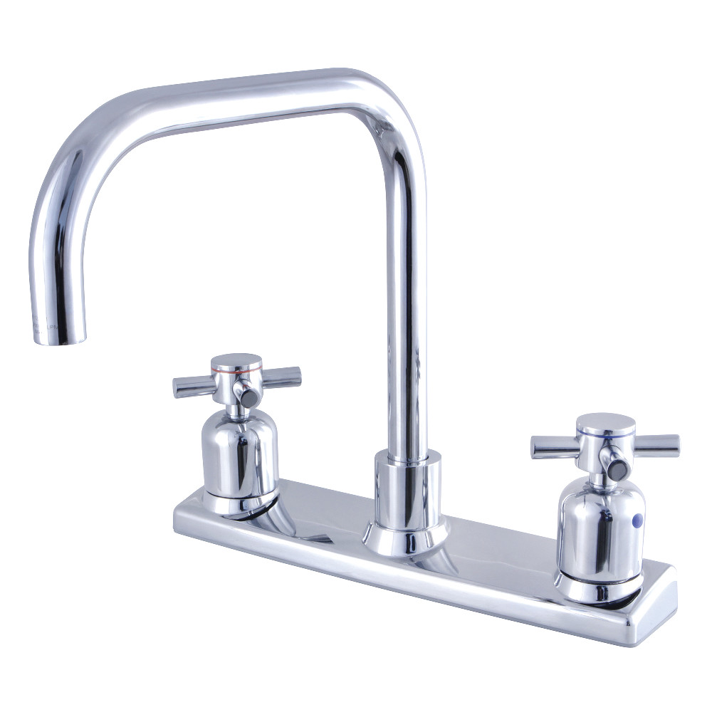 Kingston Brass FB2141DX Concord 8-Inch Centerset Kitchen Faucet, Polished Chrome