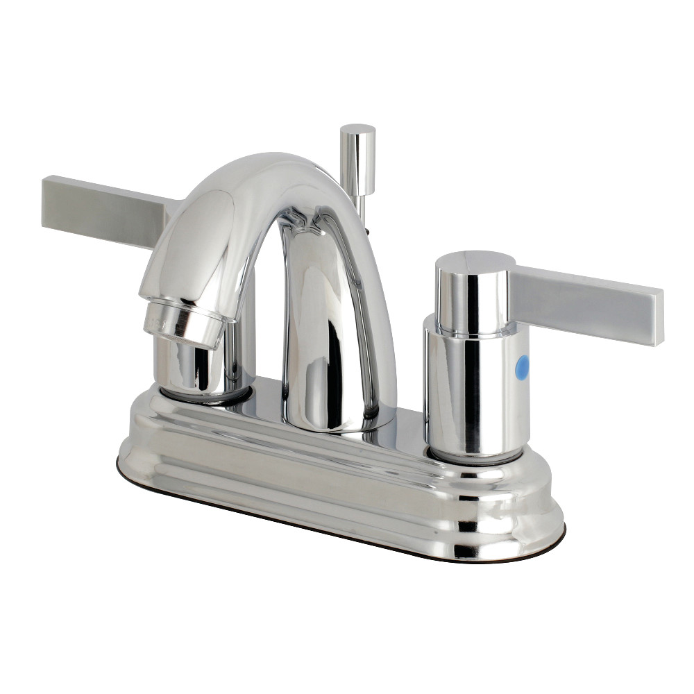 Kingston Brass FB5611NDL 4 in. Centerset Bathroom Faucet, Polished Chrome