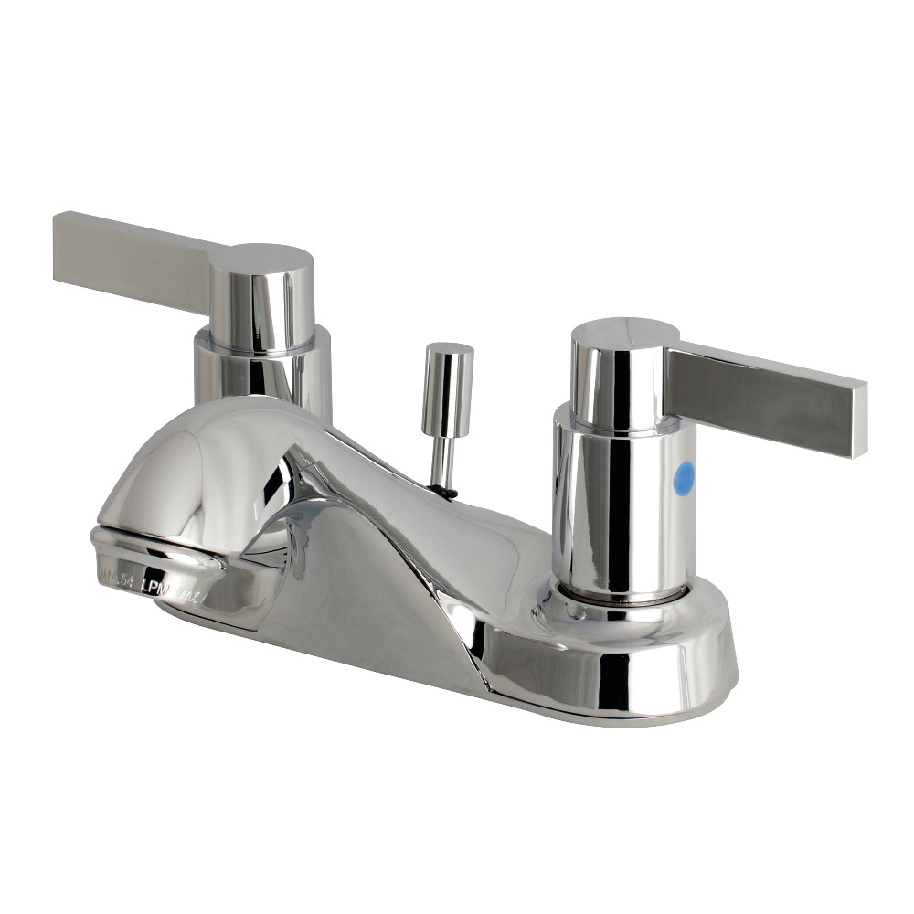 Kingston Brass FB5621NDL 4 in. Centerset Bathroom Faucet, Polished Chrome