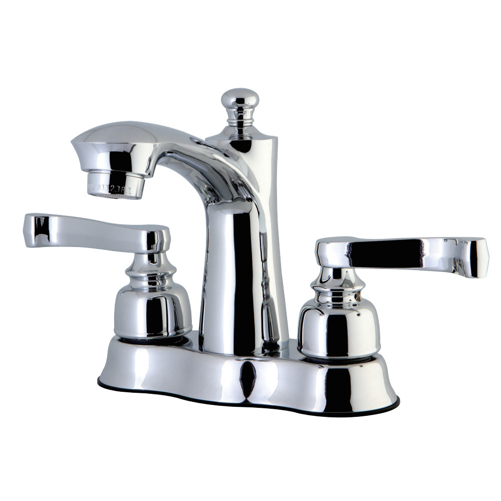Kingston Brass FB7611FL 4 in. Centerset Bathroom Faucet, Polished Chrome
