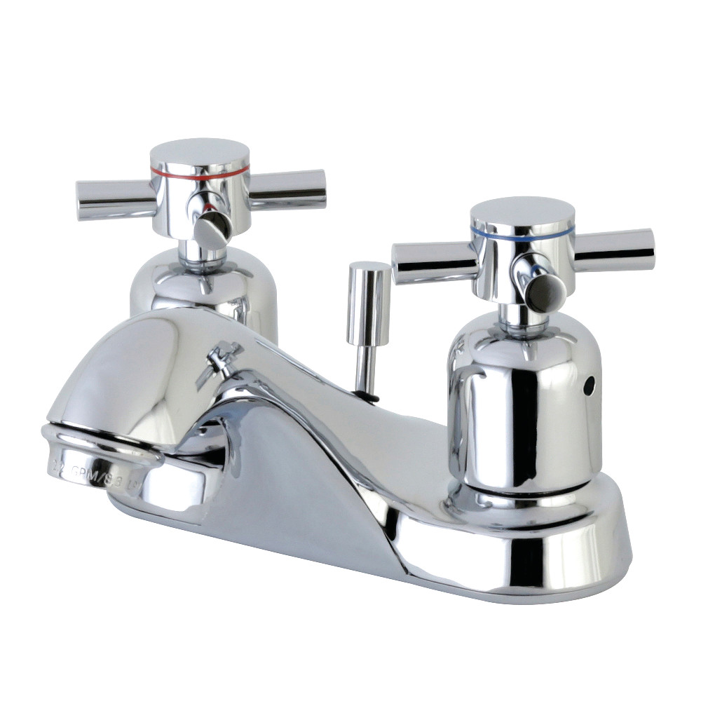 Kingston Brass FB5621DX 4 in. Centerset Bathroom Faucet, Polished Chrome
