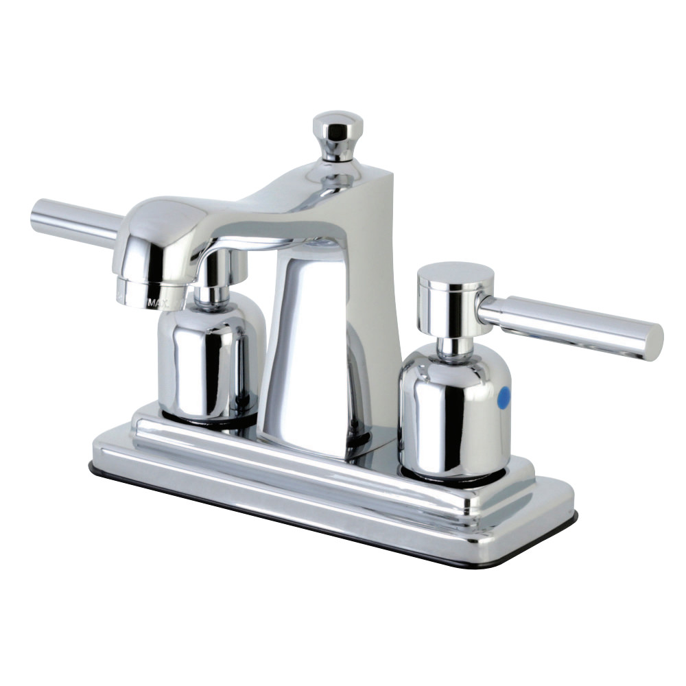 Kingston Brass FB4641DL 4 in. Centerset Bathroom Faucet, Polished Chrome