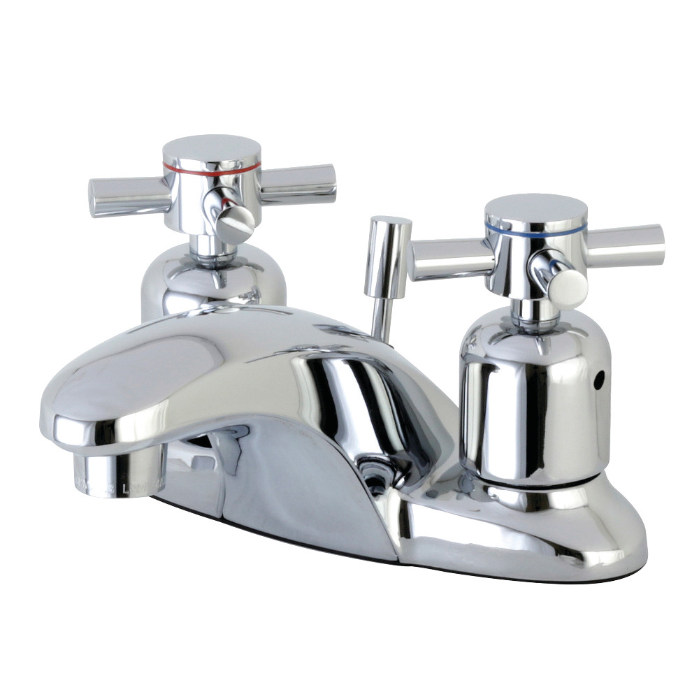 Kingston Brass FB8621DX 4 in. Centerset Bathroom Faucet, Polished Chrome
