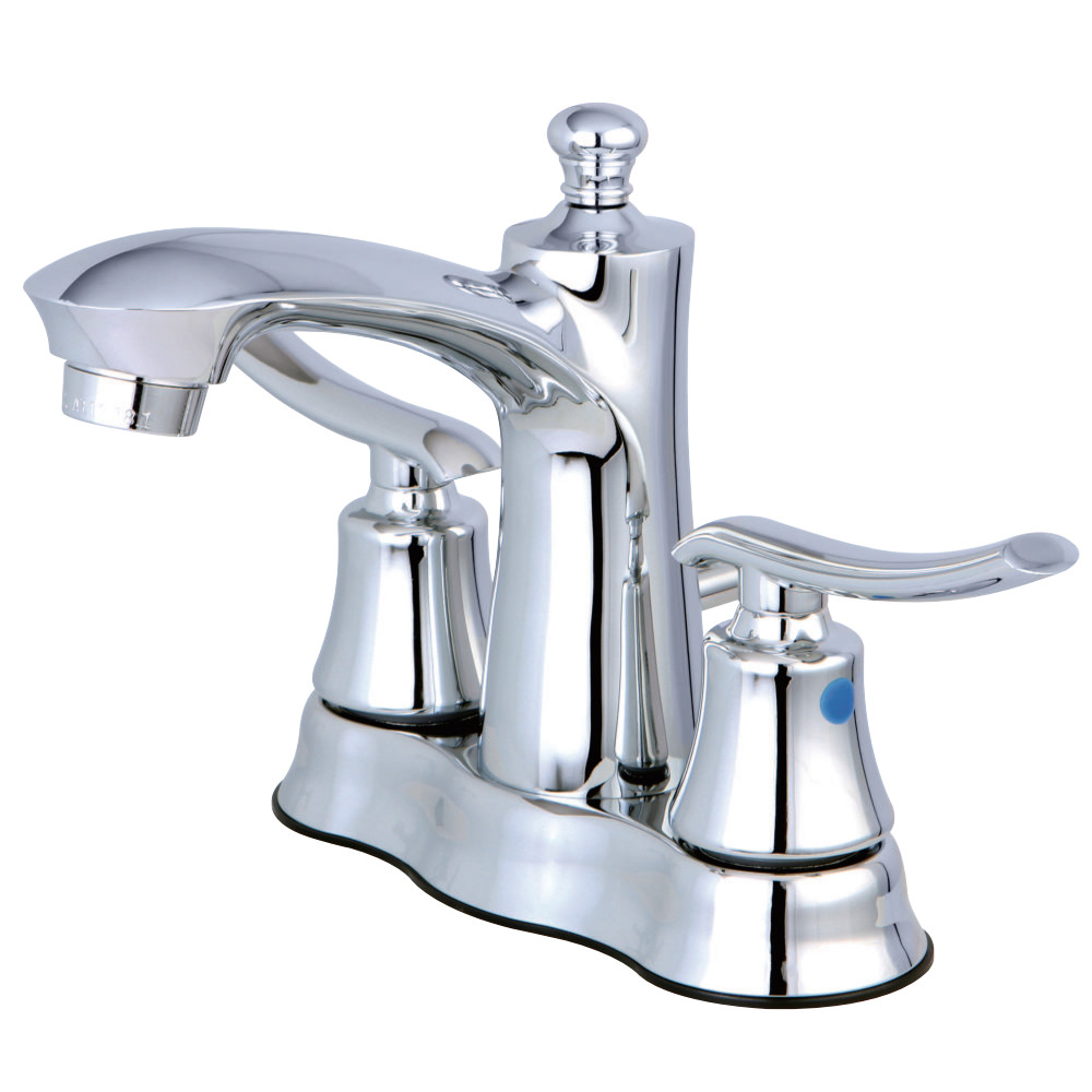 Kingston Brass FB7611JL 4 in. Centerset Bathroom Faucet, Polished Chrome