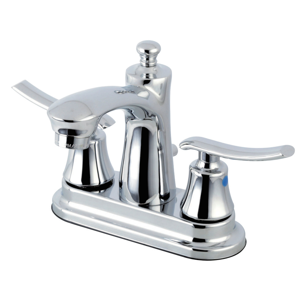 Kingston Brass FB7621JL 4 in. Centerset Bathroom Faucet, Polished Chrome