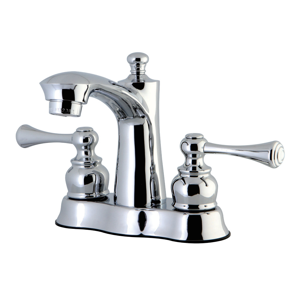 Kingston Brass FB7611BL 4 in. Centerset Bathroom Faucet, Polished Chrome