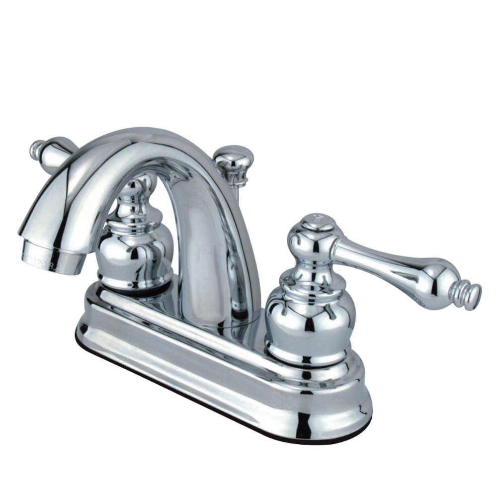 Kingston Brass FB5611AL 4 in. Centerset Bathroom Faucet, Polished Chrome