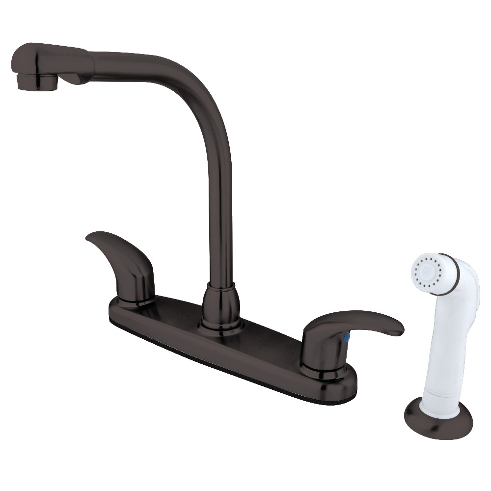 Kingston Brass KB715LL Legacy 8-Inch Centerset Kitchen Faucet, Oil Rubbed Bronze
