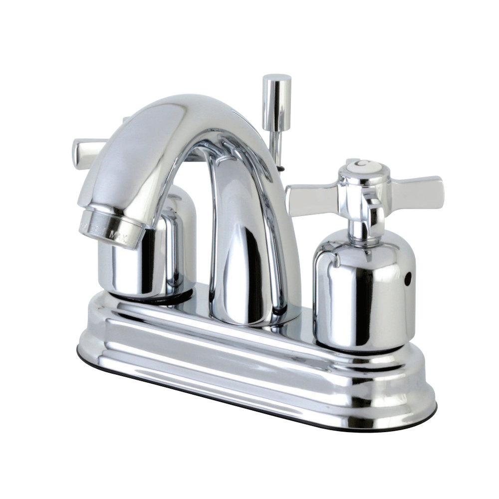 Kingston Brass FB5611ZX 4 in. Centerset Bathroom Faucet, Polished Chrome